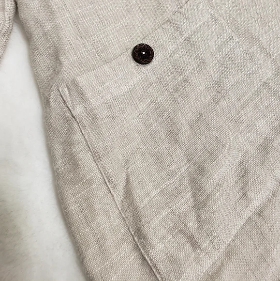 NWT Soft Surroundings Linen Blend cowl neck tunic Top XL - Picture 6 of 9